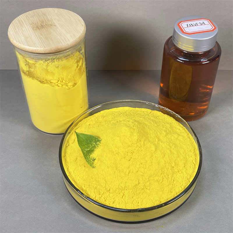 What preparations are there to speed up the flocculation of polyaluminium ferric chloride?