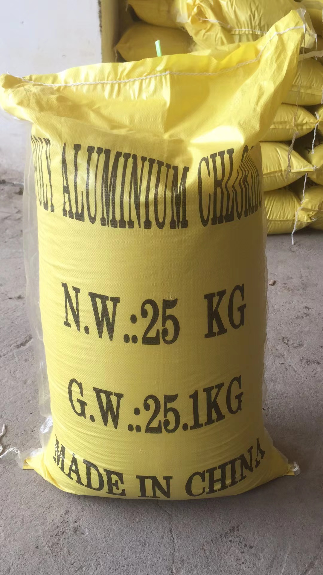Several steps to test the quality of drinking water grade polyaluminium chloride