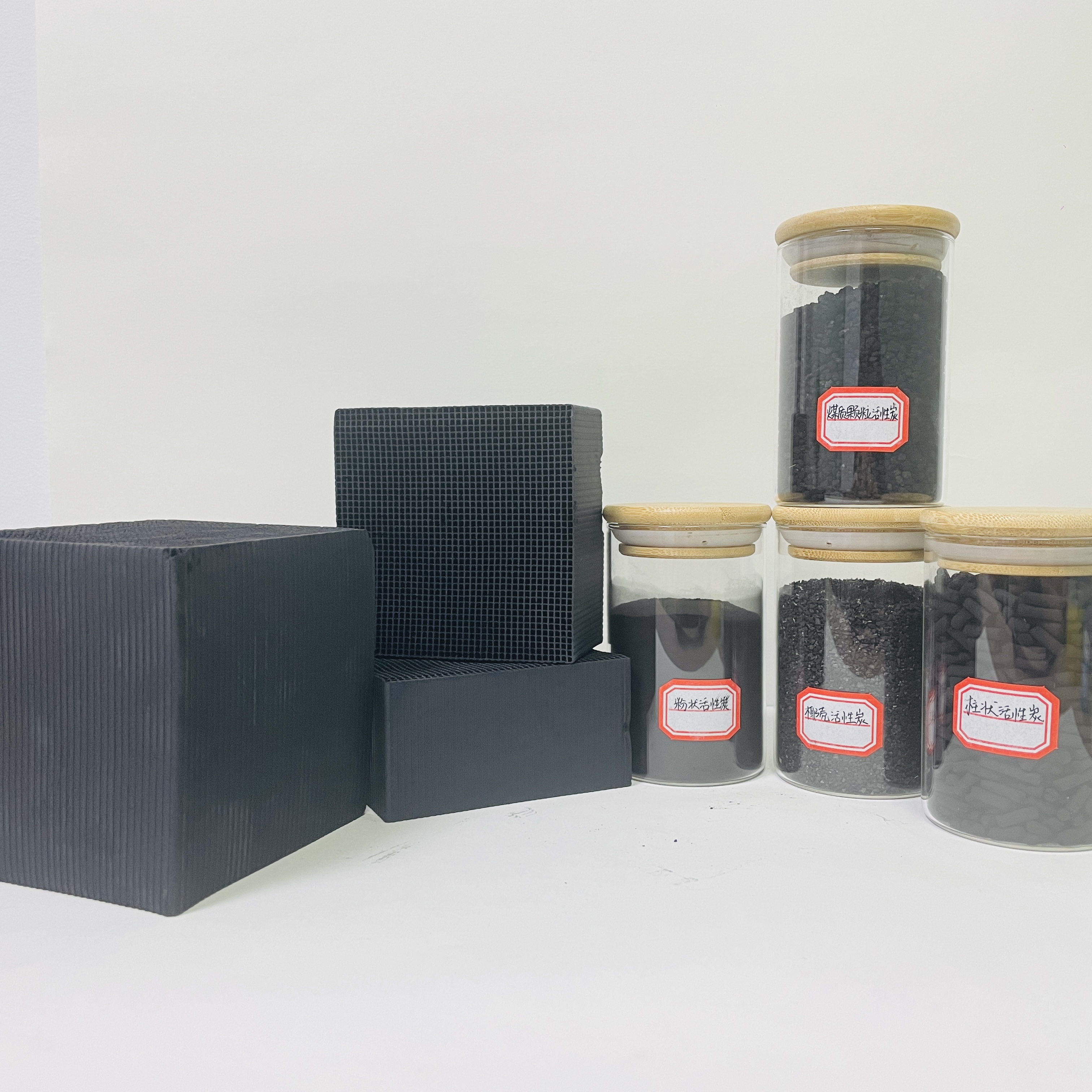 Activated carbon is used in gold ore extraction.